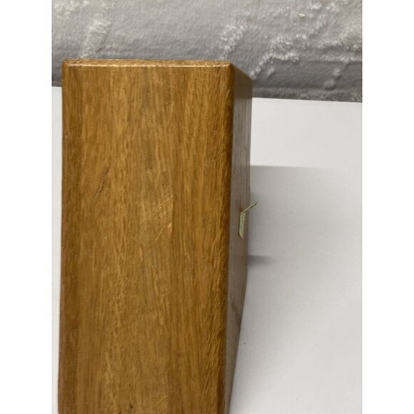 Cutco 4 Slot Wooden Knife Block - Made in USA - Picture 10 of 11